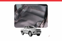 Imagem do produto Forração de Assoalho Preta para Toyota Hilux Cabine Dupla 2016/...